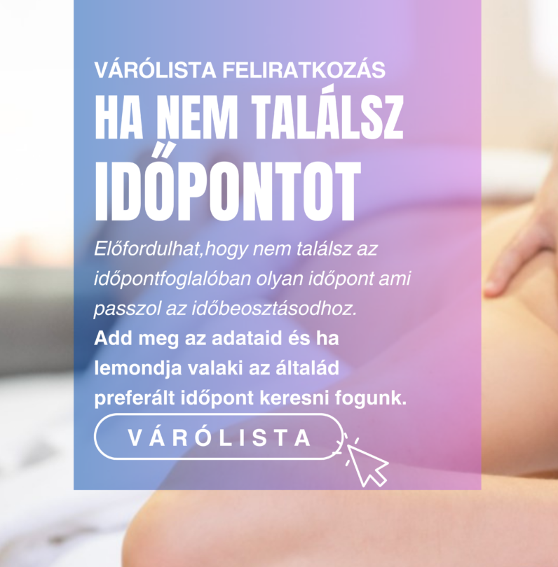 Gyógymasszőr időpontfoglalás